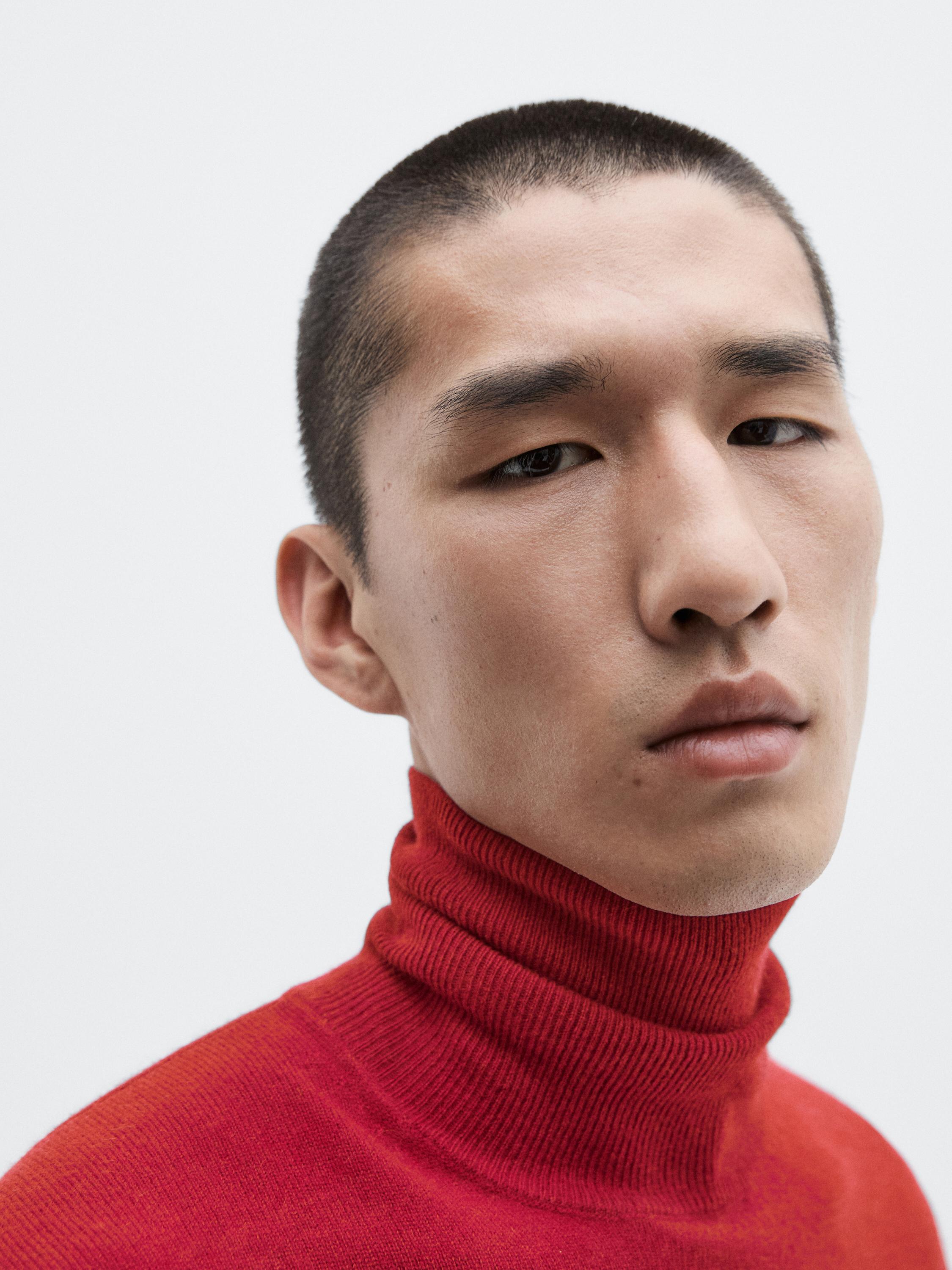 Pull col roulé en maille de laine et cachemire - LIMITED